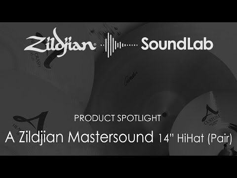 Zildjian 14" A Series Mastersound HiHat Cymbal Set - A0123 - 642388122082 image 4