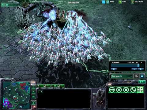 Starcraft 2 - Mutalisks vs. Void Rays