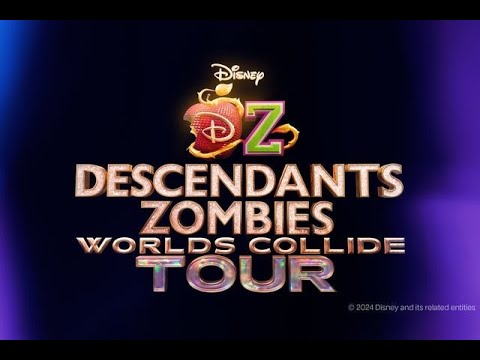 Descendants Zombies Worlds Collide Tour - Update 8/25 - PLEASE READ DESCRIPTION BELOW BEFORE VIEWING