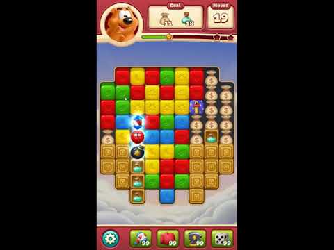 Toon Blast Level 5023 - NO BOOSTERS 🐻🐺🐱 | SKILLGAMING ✔️