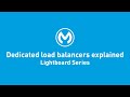 Dedicated Load Balancers Explained Lightboard Series