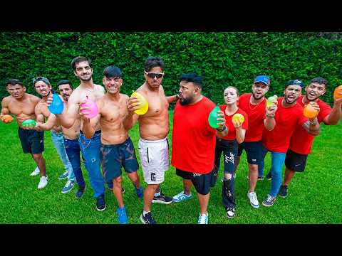 GUERRA DE BEXIGAS COM MEUS AMIGOS