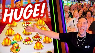Our FIRST Group Pull on MY Slot Machine β INSANE Wins!