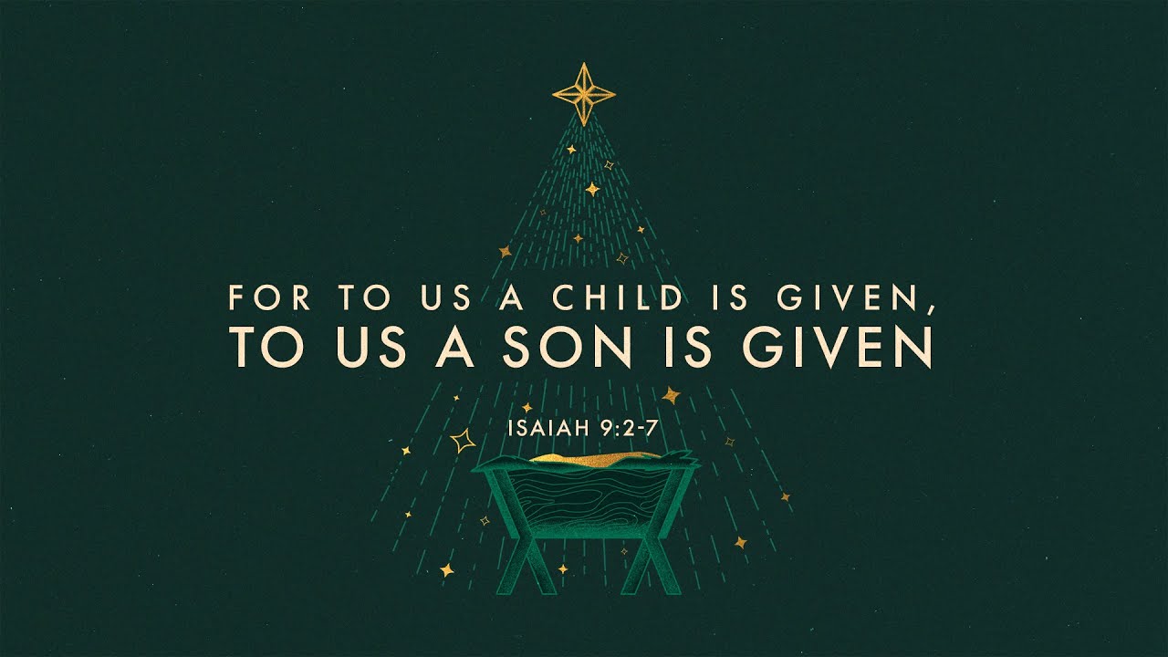 For To Us A Child Is Given, To Us A Son is Given - Isaiah 9:2-7 | Pastor Aleksey Khizhnyak