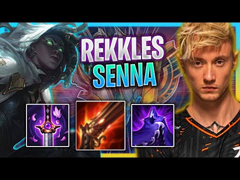 REKKLES IS A BEAST WITH SENNA! | 🔥NEW ITEMS🔥 FNC Rekkles Plays Senna Support vs Seraphine!