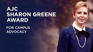 AJC Sharon Greene Award for Campus Advocacy | AJC Global Forum 2026
