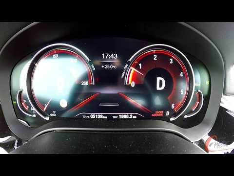 2017 BMW 530d xDrive Touring 0-100 km/h Acceleration