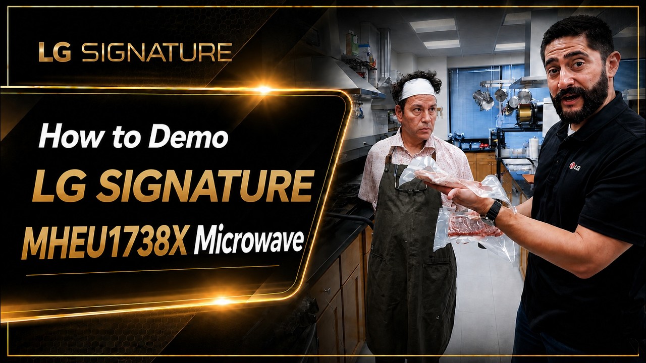 How to Cook Steaks with Air Sous Vide on LG SIGNATURE MHEU1738X Microwave