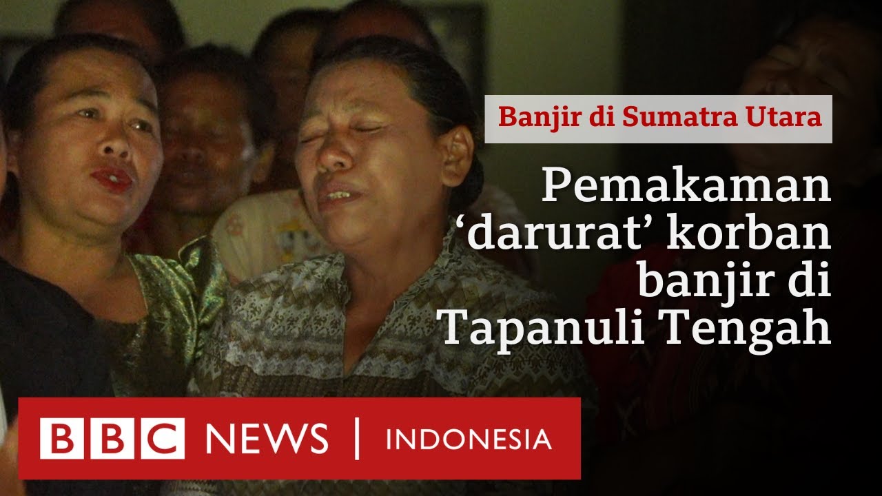 Banjir dan longsor Sumatra: Pemakaman 'darurat' di halaman gereja dan kebaktian pertama pascabencana