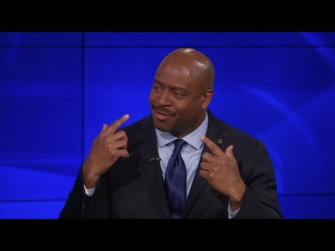 Thumbnail of the video: "How Space Travel Changes You": Leland Melvin Interview (KTLA 5)