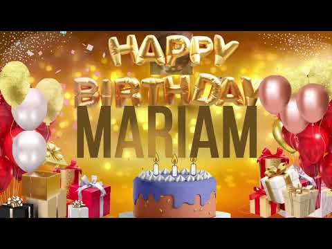MARIAM - Happy Birthday Mariam #mariam