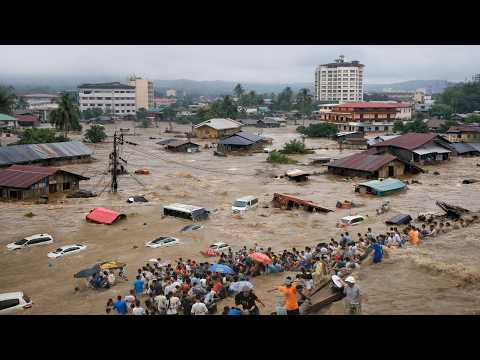 NOW Chaos in Kenya! The capital Nairobi is sinking, hundreds of cars washed away
