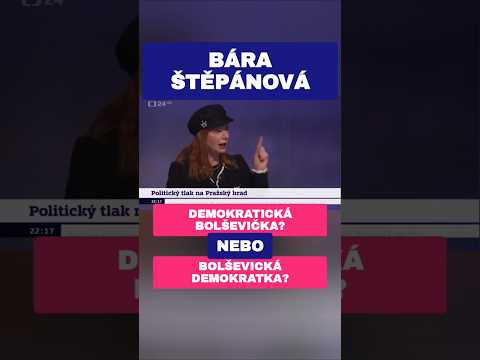 Bára Štěpánová a její výklad demokracie po bolševicku