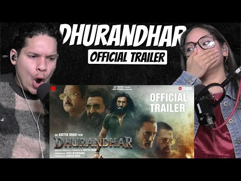 THIS IS BRUTAL!!Waleska & Efra react to Dhurandhar Official Trailer | Ranveer Singh