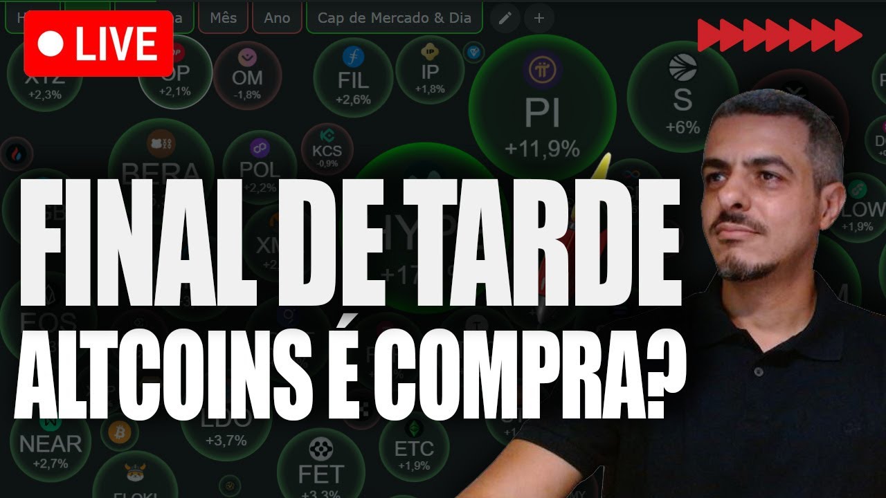 BITCOIN HOJE - ALTCOINS OPORTUNIDADE DO ANO - Analisando Bitcoin e Altcoins ETfs