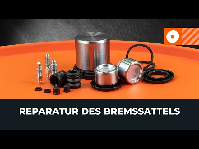 Wie Sie Bremssattel-Reparatur-Kit beim BMW 5 Touring (F11) selbstständig austauschen - Videoanleitung