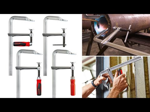 Federnd, elastisch und kraftvoll: Original Ganzstahl-Schraubzwingen GZ  |  BESSEY