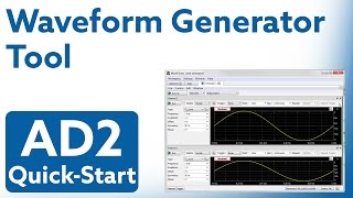 Video thumbnail for Analog Discovery 2 Quick-Start: Video 5 - Waveform Generator Tool by Digilent, Inc.