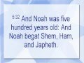 Bible OT ASV Book Of Genesis Chapter 5 Audiobook