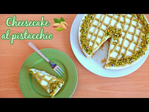 CHEESECAKE AL PISTACCHIO - Ricetta Fresca, Golosa e per i veri Pistacchio Lovers 💚 | Sapori Joyosi