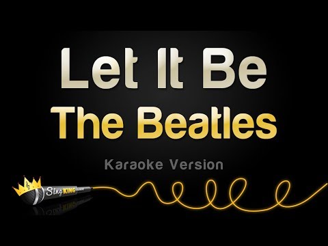 The Beatles - Let It Be (Karaoke Version)