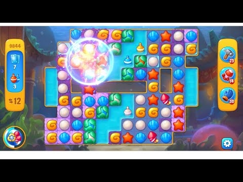 Fishdom Gameplay Level 9844 Super Hard Level