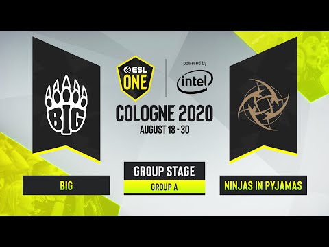 CS:GO - BIG vs. Ninjas in Pyjamas [Nuke] Map 2 - ESL One Cologne 2020 - Group B - EU