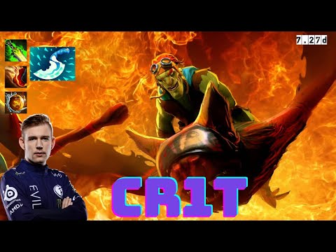 EG CR1T - MID BATRIDER | INSANE BLINKS | DOTA 2 PRO GAMEPLAY |  7.27d