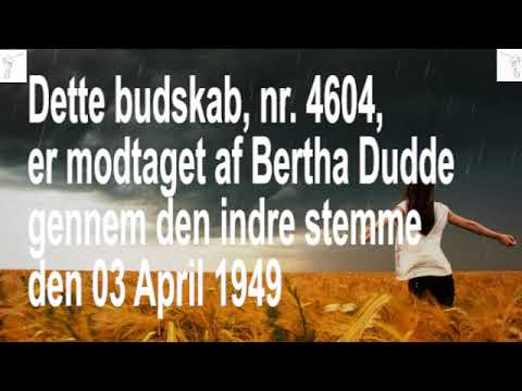 (Rom. 13:8) BD 4604 Om at opnå Guds Kærlighed...