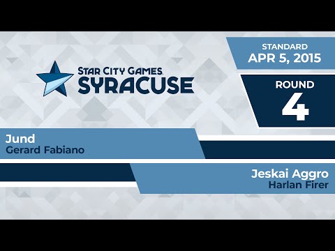 SCGNY: Round 4 - Gerard Fabiano vs Harlan Firer | Standard