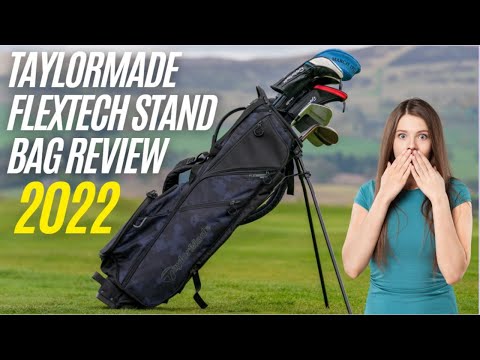 2022- TAYLORMADE FLEXTECH STAND BAG REVIEW POCKETS, INNOVATIVE FEATURES AND A SLEEK LOOK