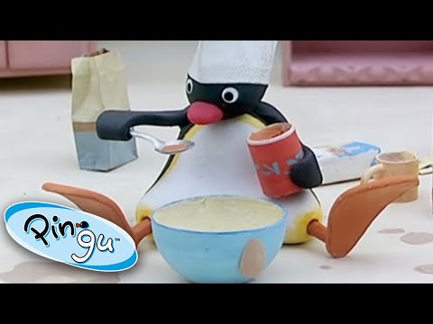 Pingu's Messy Baking 🎂 | Pingu Official | Cartoons for Kids