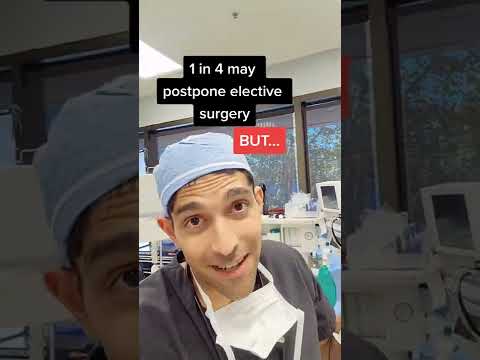 Cancel Surgery for Anesthesia Fear