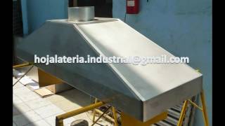 HOJALATERIA INDUSTRIAL Y CAMPANAS EXTRACTORAS