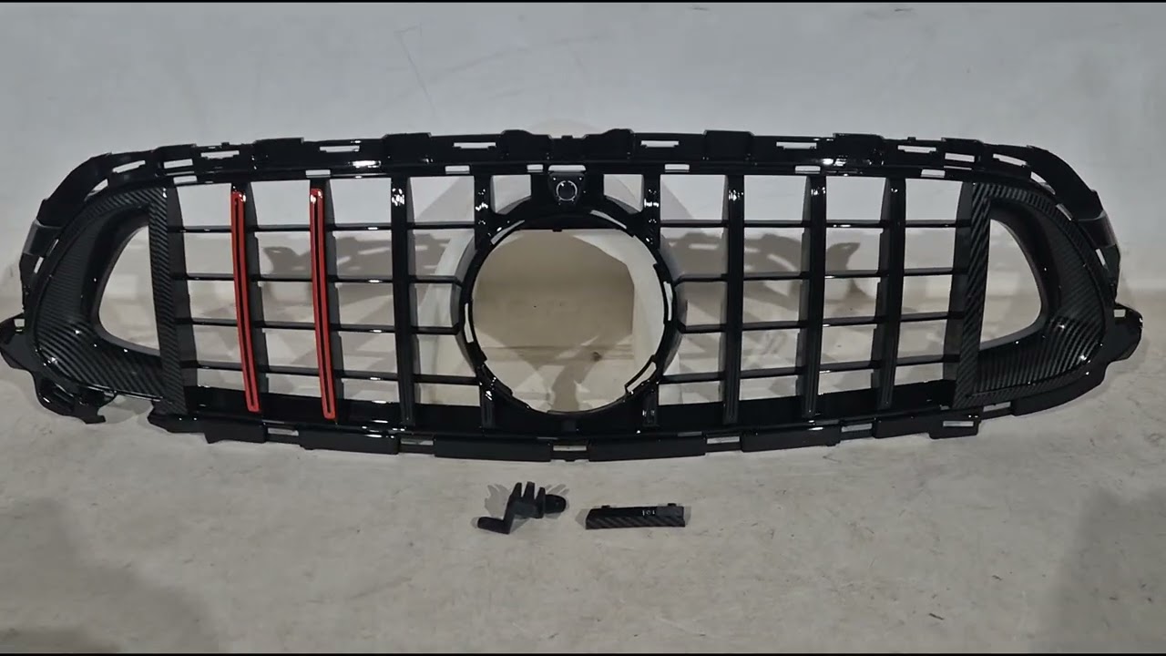 Mercedes E-klasse Coupé C238 2016–2024 Rocket frontgrill (til AMG Line 2020-2023) Video 1