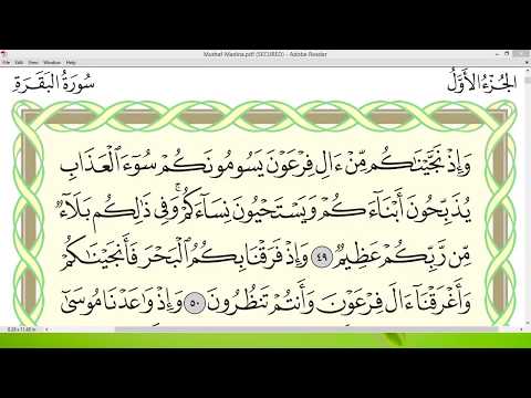 Practice reciting with correct tajweed - Page 08 (Surah Al-Baqarah)