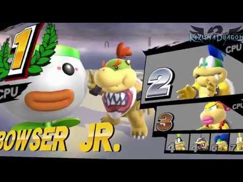 Koopaling Battle Royale!! | Super Smash Bros. Wii U - Special Fights [60FPS]