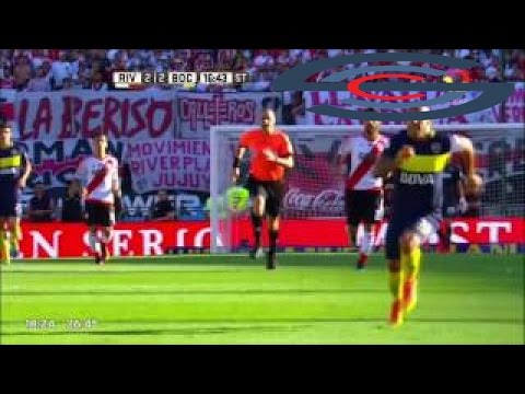 Gol de Tevez (2-2) / River 2-4 Boca Juniors - Fecha 13 Torneo Argentino 2016/17 goles de