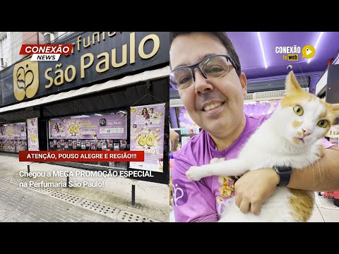 Vídeo: 🚨 Atenção, Pouso Alegre e região!!! 🎉🥳 🔥 Chegou a MEGA PROMOÇÃO ESPECIAL na Perfumaria São Paulo! 😍💄✨