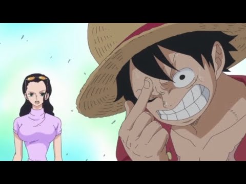 Luffy & Robin Funny moment 😂|| one piece