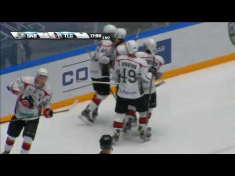 Mar 05, 2017 MHL: Alexander Golovin hat trick vs Snezhnye Barsy
