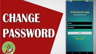 Firebase Email Authentication | Change User Password | Android Firebase Tutorials