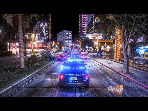 Playing GTA 5 as a Real City Police Officer | LSPDFR Patrol 4K Insane Realism!