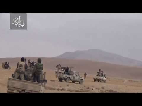 هجوم فيلق الرحمن على مواقع تنظيم الدولة الإسلامية في منطقة القلمون الشرقي في ريف دمشق ضمن معركة "طرد البغاة"