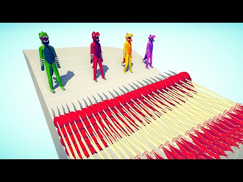 T-REX vs 5x EVERY GOD - Totally Accurate Battle Simulator TABS
