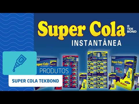 Super Cola Tekbond Instantânea - 2g - C/12 Blister 