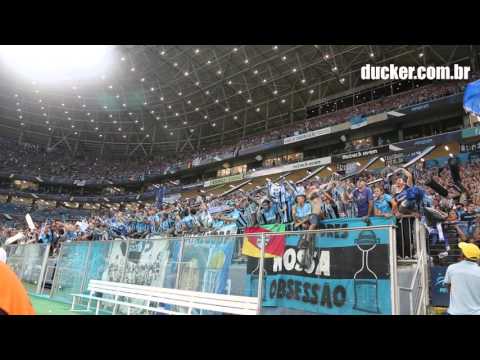 "Grêmio 1 x 0 Toluca - Libertadores 2016 - Alegria do meu coracÌ§aÌƒo" Barra: Geral do Grêmio &bull; Club: Grêmio