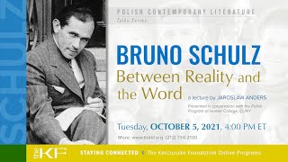 Bruno Schulz: Between Reality and the Word - A lecture by Jaroslaw Anders video