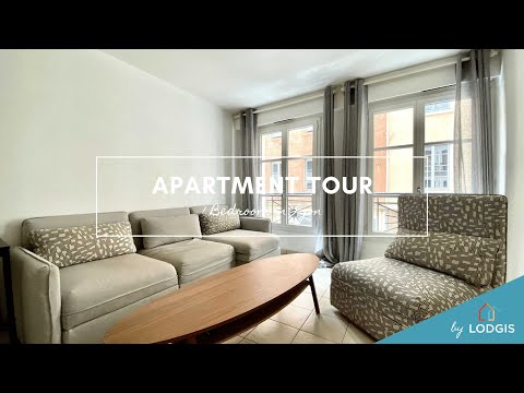 Apartment Tour // Furnished  50m2 in Lyon – Ref : 2L221163