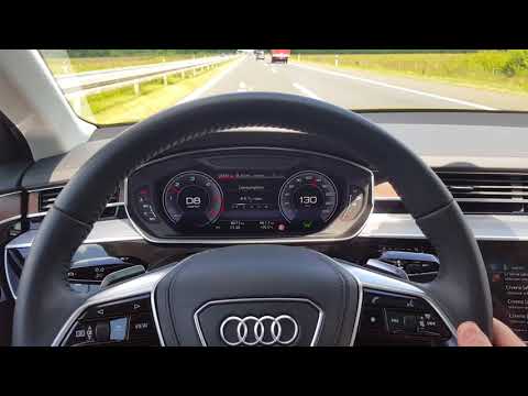 AUDI A8 50 TDI - consumption on 130 km/h [highway]